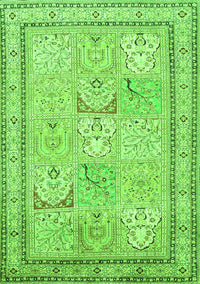 Persian Green Traditional Rug, tr1020grn