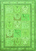 Persian Green Traditional Rug, tr1020grn