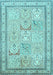 Persian Light Blue Traditional Rug, tr1020lblu