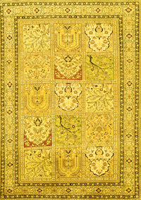 Persian Yellow Traditional Rug, tr1020yw