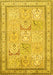 Persian Yellow Traditional Rug, tr1020yw