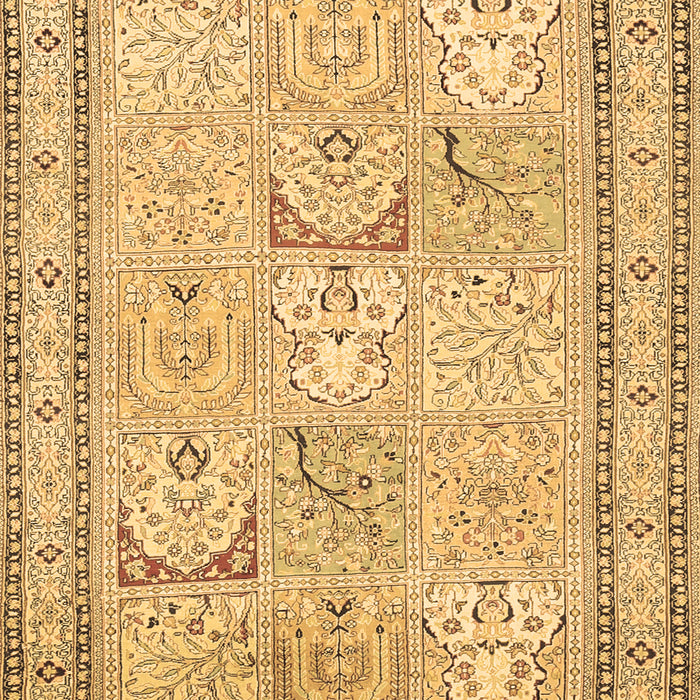 Machine Washable Persian Brown Traditional Rug, wshtr1020brn