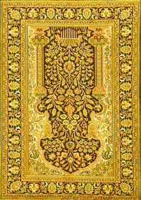 Persian Yellow Traditional Rug, tr1021yw