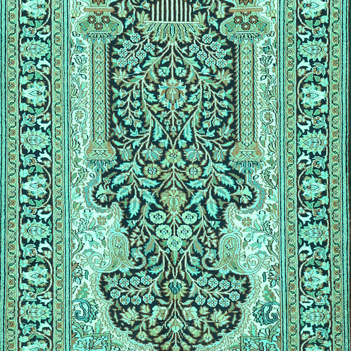 Persian Turquoise Traditional Rug, tr1021turq