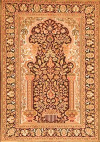 Persian Orange Traditional Rug, tr1021org