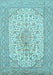 Persian Light Blue Traditional Rug, tr1022lblu