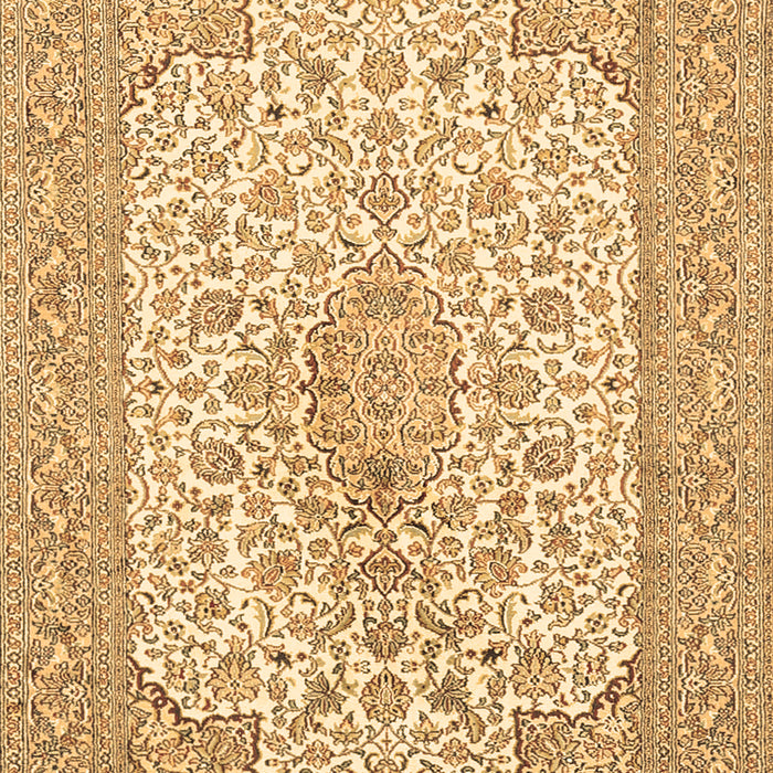 Machine Washable Persian Brown Traditional Rug, wshtr1022brn