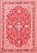 Medallion Red Traditional Area Rugs