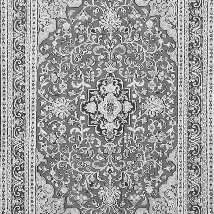 Medallion Gray Traditional Rug, tr1023gry