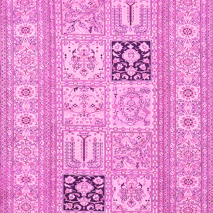 Machine Washable Persian Pink Traditional Rug, wshtr1024pnk
