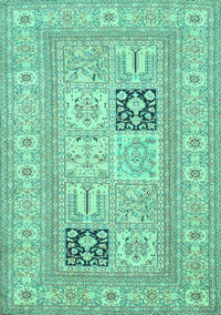 Persian Turquoise Traditional Rug, tr1024turq