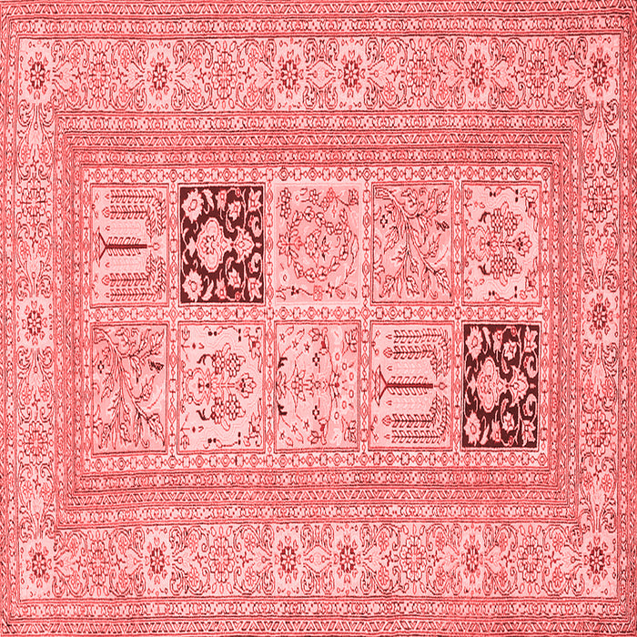 Machine Washable Persian Red Traditional Rug, wshtr1024red