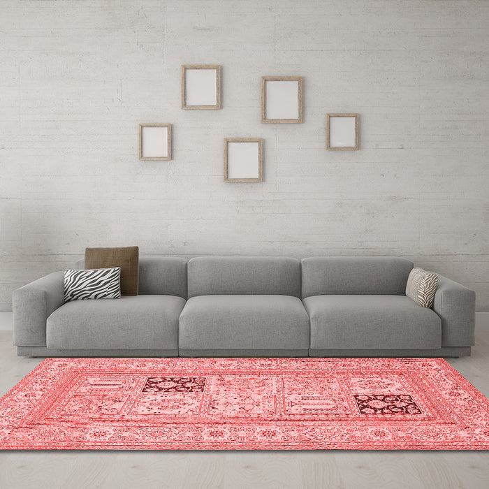 Traditional Red Washable Rugs