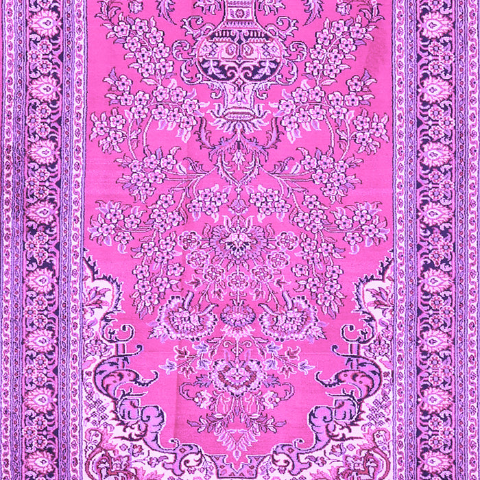 Machine Washable Persian Purple Traditional Area Rugs, wshtr1025pur