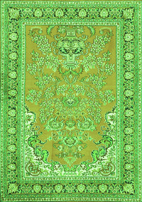 Persian Green Traditional Rug, tr1025grn