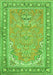 Persian Green Traditional Rug, tr1025grn