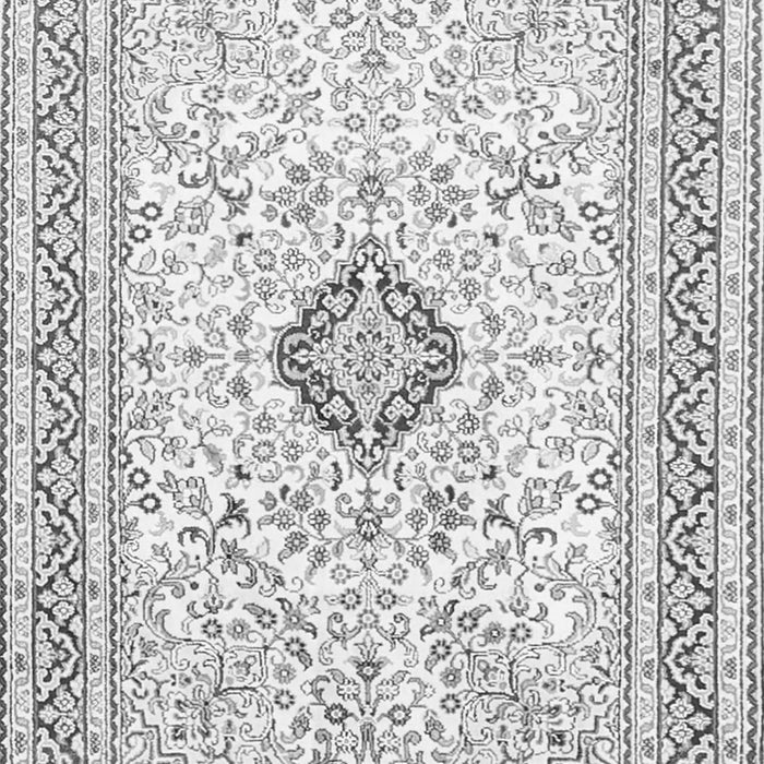 Medallion Gray Traditional Rug, tr1026gry