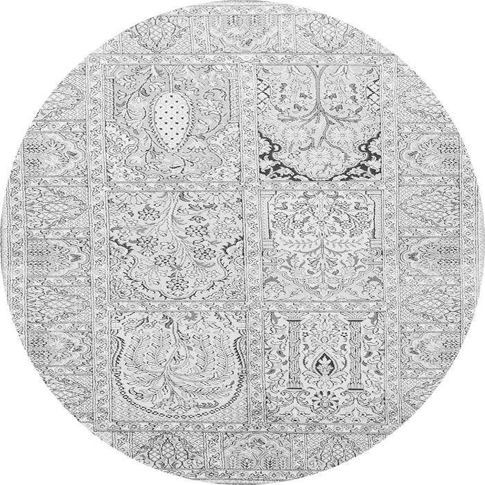 Machine Washable Animal Gray Traditional Rug, wshtr1027gry