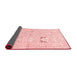 Animal Red Traditional Area Rugs