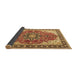 Sideview of Medallion Brown Traditional Rug, tr1028brn