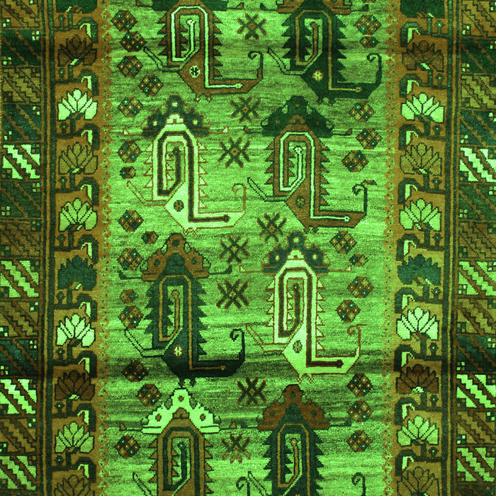 Persian Green Traditional Rug, tr102grn