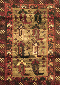 Persian Brown Traditional Rug, tr102brn