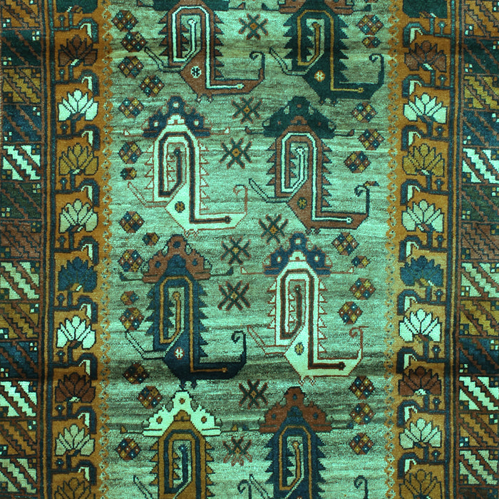 Persian Turquoise Traditional Rug, tr102turq