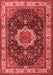 Medallion Red Traditional Area Rugs