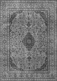 Medallion Gray Traditional Rug, tr1031gry