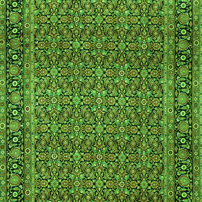 Persian Green Traditional Rug, tr1033grn