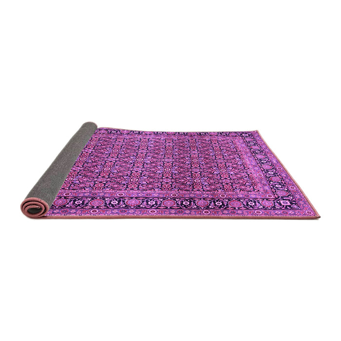 Sideview of Persian Purple Traditional Rug, tr1033pur