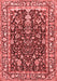 Persian Red Traditional Area Rugs