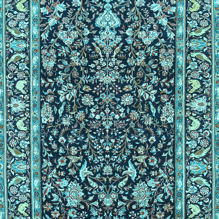 Persian Light Blue Traditional Rug, tr1034lblu