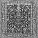 Serging Thickness of Persian Gray Traditional Rug, tr1034gry