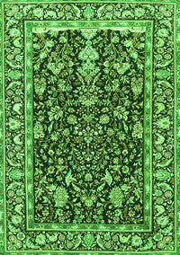 Persian Green Traditional Rug, tr1034grn