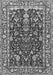 Persian Gray Traditional Rug, tr1034gry