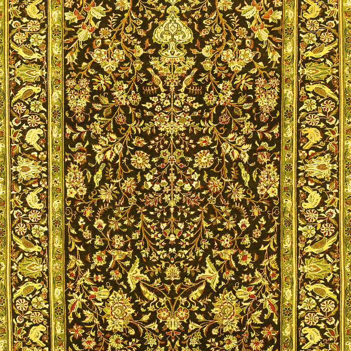 Persian Yellow Traditional Rug, tr1034yw