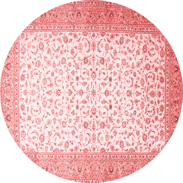 Machine Washable Persian Red Traditional Rug, wshtr1035red