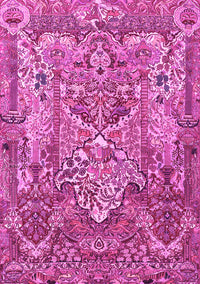 Animal Pink Traditional Rug, tr1036pnk