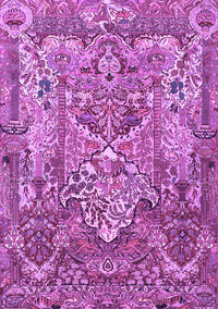 Animal Purple Traditional Rug, tr1036pur