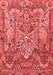 Animal Red Traditional Area Rugs