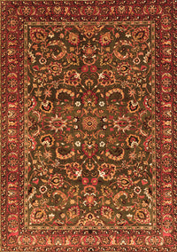 Persian Orange Traditional Rug, tr1037org