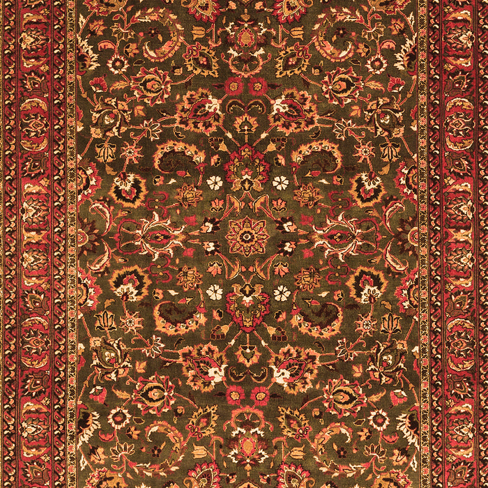 Persian Orange Traditional Rug, tr1037org