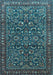 Persian Light Blue Traditional Rug, tr1037lblu