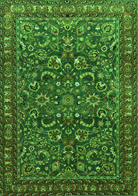 Persian Green Traditional Rug, tr1037grn