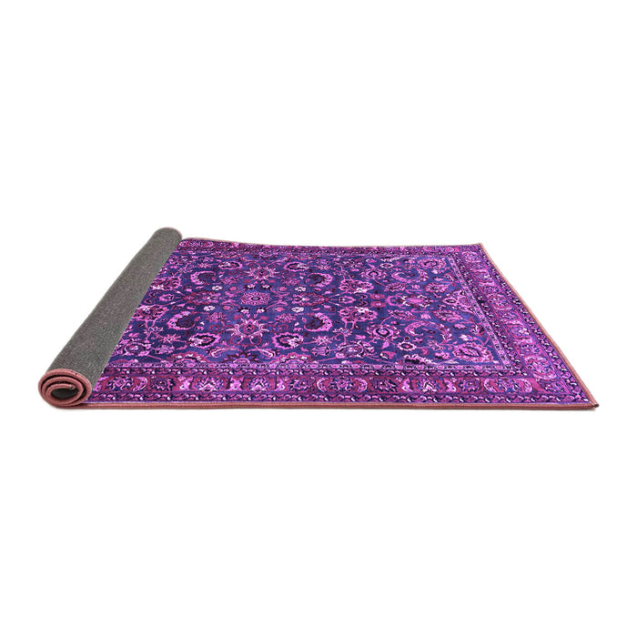 Sideview of Persian Purple Traditional Rug, tr1037pur