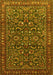 Persian Yellow Traditional Rug, tr1037yw