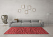 Traditional Red Washable Rugs