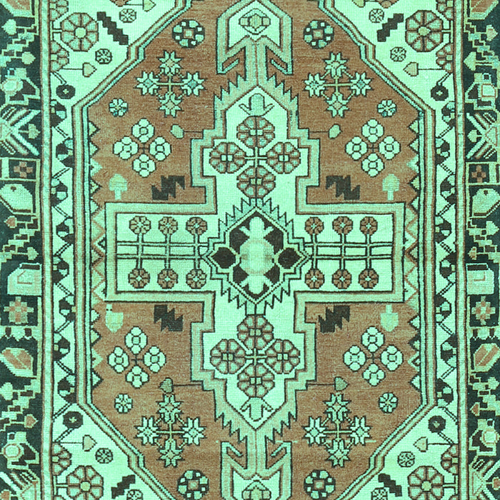 Persian Turquoise Traditional Rug, tr1038turq