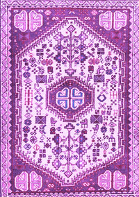 Persian Purple Traditional Rug, tr1039pur